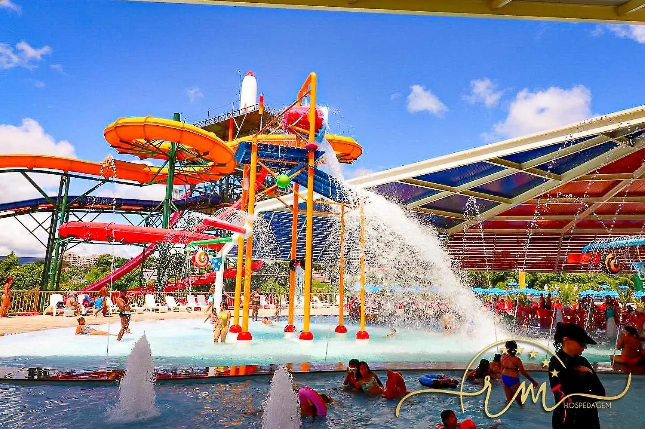 Apartment Spazzio Diroma Rm Hospedagem Com Acesso Acqua Park/Splash Caldas Novas